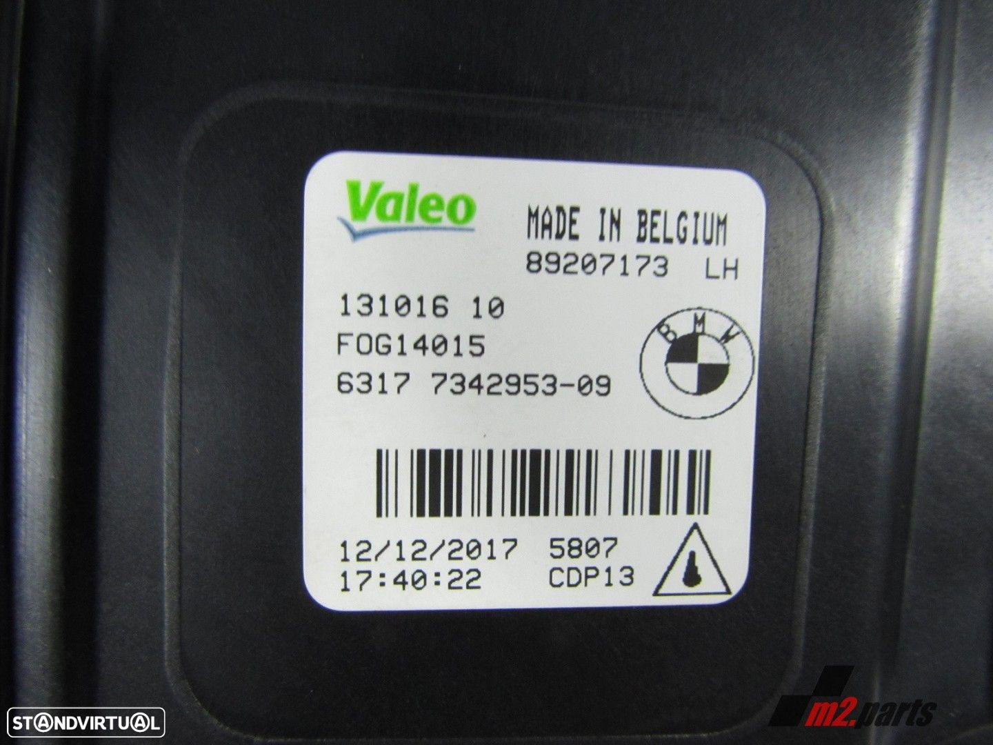 Farol nevoeiro Led Esquerdo Seminovo/ Original BMW 7 (G11, G12) 63177342953 - 3