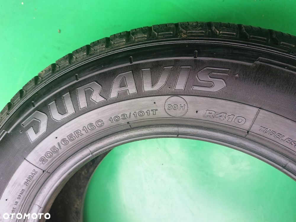bridgestone duravis r410 205/65/16 c, 1 szt 7 mm - 4