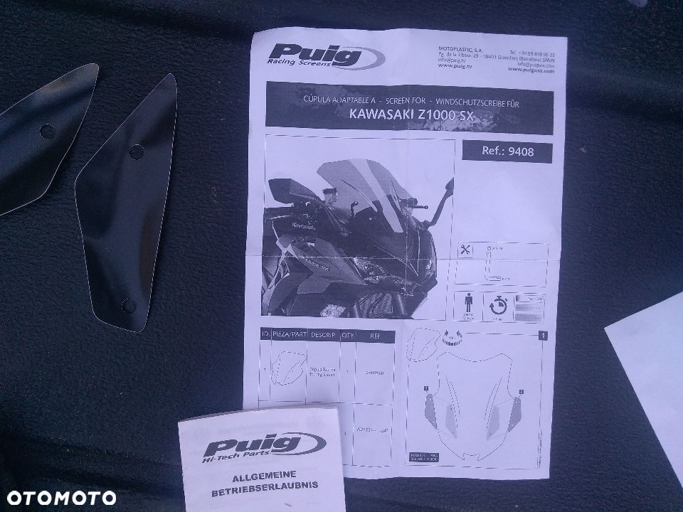 Szyba sportowa PUIG do Kawasaki Z1000 SX / Ninja 1000 [17-] - 4