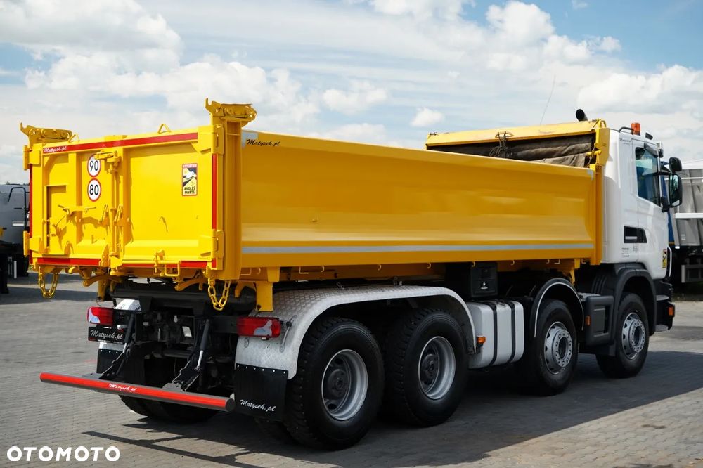 Scania G 400 / 8x4 / WYWROTKA / HYDROBURTA / BORDMATIC / MANUAL - 15