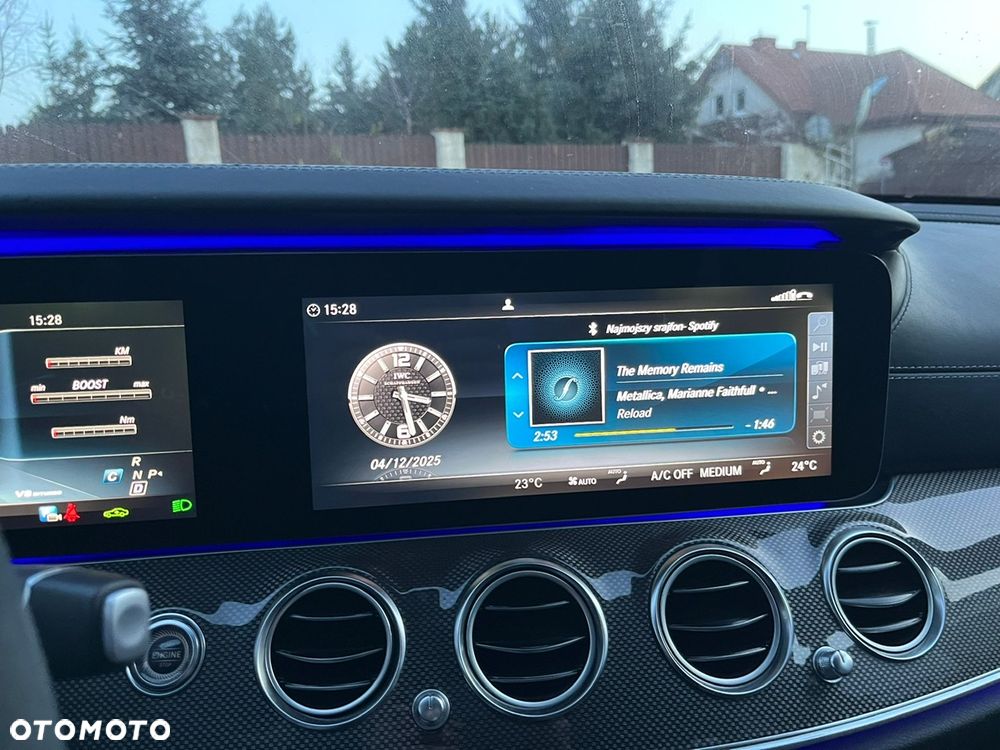 Mercedes-Benz Klasa E AMG 63 S 4Matic+ AMG Speedshift MCT-9G - 18