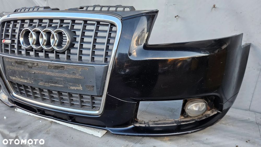 AUDI A3 8P S-LINE SLINE ZDERZAK PRZEDNI przed lift PRZÓD GRILL - 4