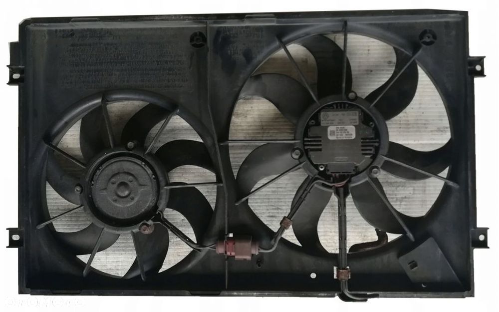 VW PASSAT 2.0 FSI WENTYLATOR CHŁODNICY 13205947 - 2