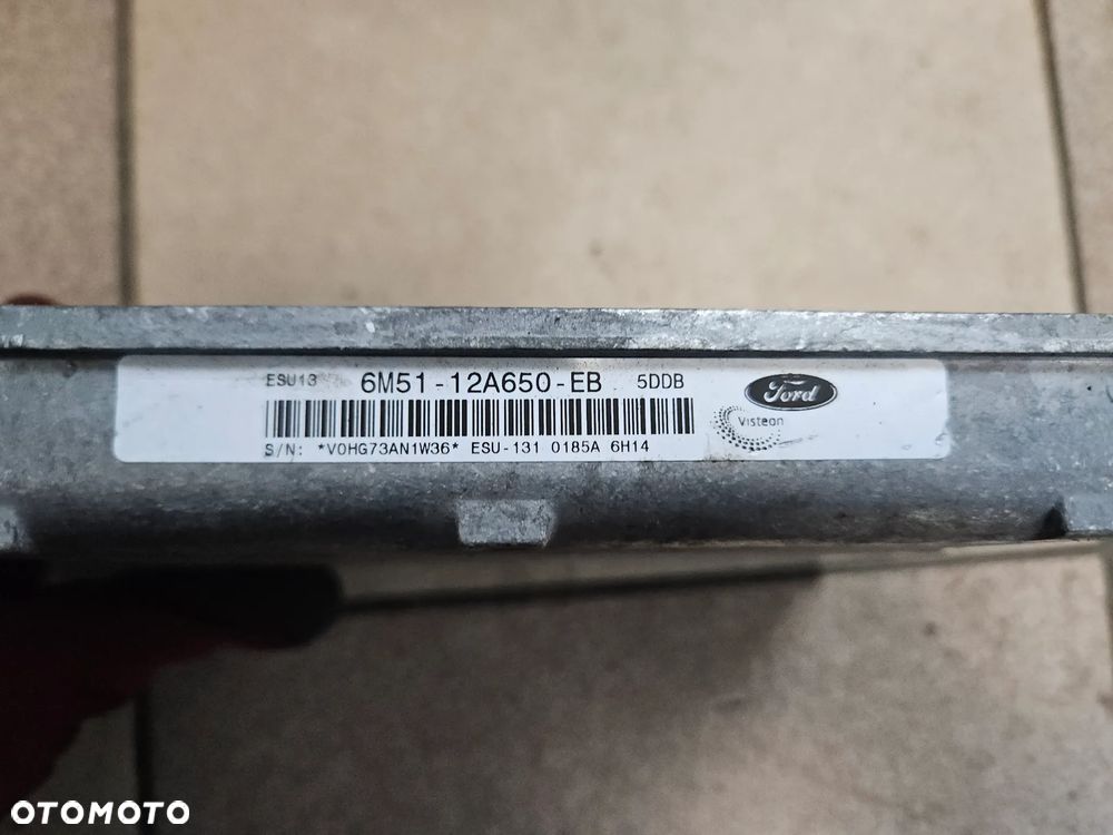 Komputer Sterownik silnika Ford C-MAX Mk1 1,8 16V 92kW 125KM automat 6M51-12A650-EB - 3