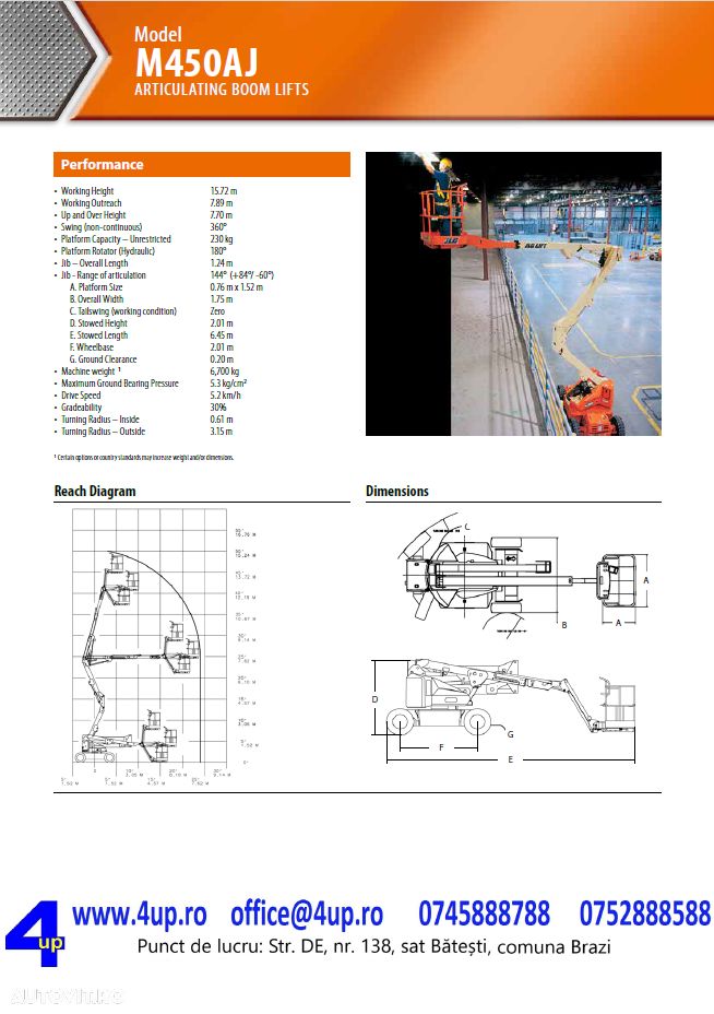 JLG M450AJ - 23
