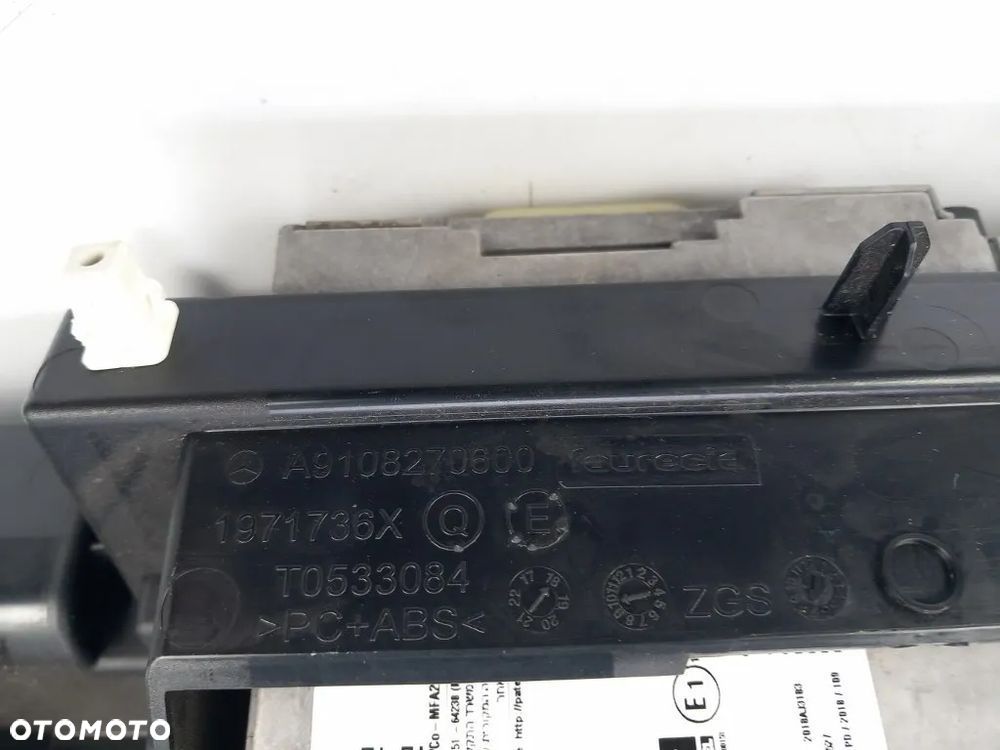 radio ekran wyświetlacz monitor panel radia mercedes sprinter 907 910 A9108209000 - 8