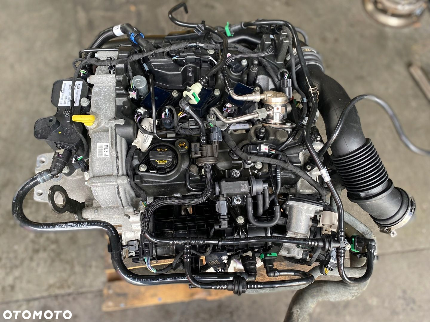 Silnik Ford Fiesta 1.0 EcoBoost 2020r 17tyś km, M0JB, MOJB - 2