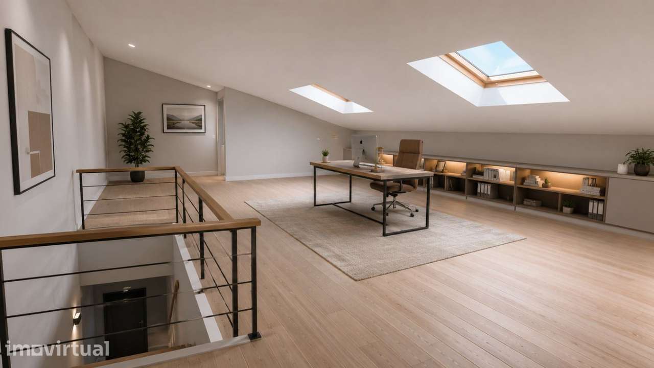 Apartamento T4 com varanda e garagem. Junto à cidade - Grande imagem: 4/16