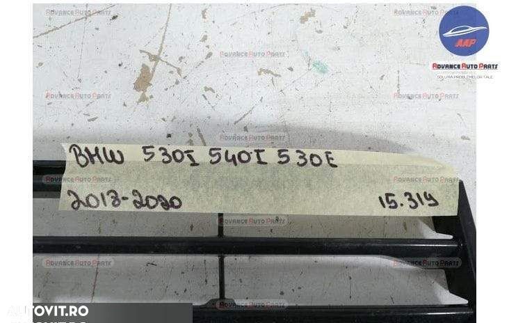 Grila Inferioara originala BMW Seria 5 G30 2016 2017 2018 2019 2020 - 5