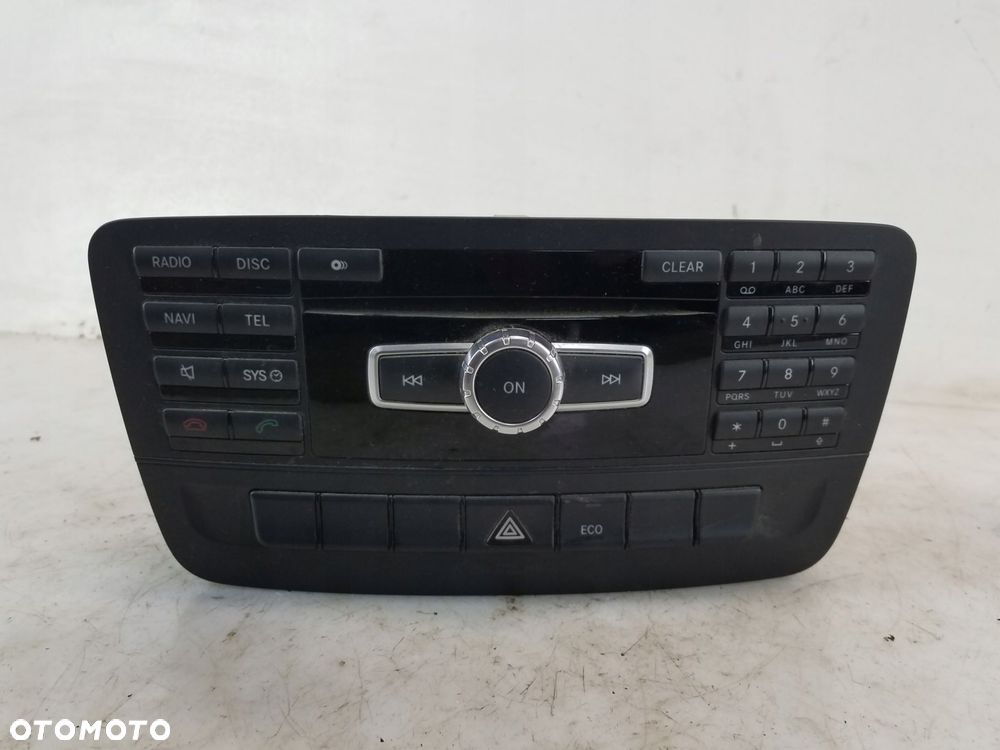 radio cd nawigacja mercedes-benz a-klasa w176 a2469006910 - 2