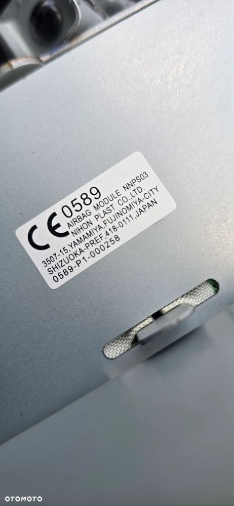 Deska rozdzielcza Nissan Leaf II 2019 oryginal plus poduszki - 24