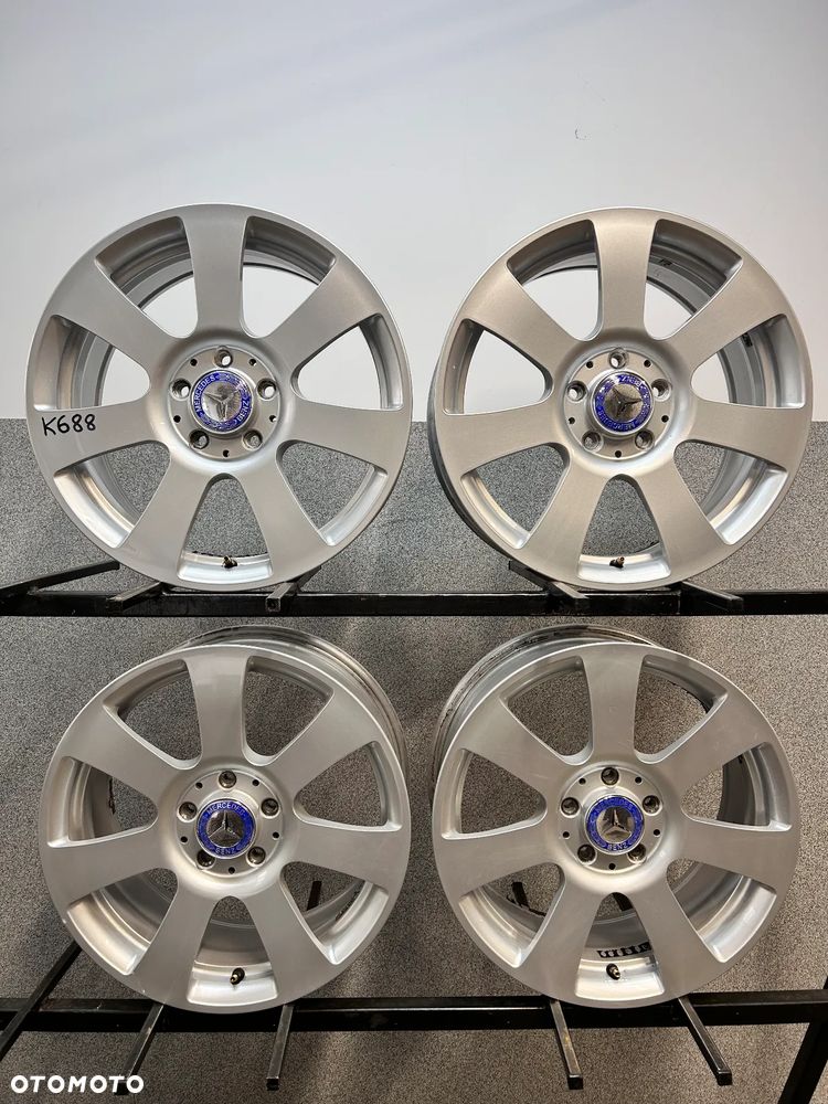 4 FELGI ALU. MERCEDES GLK 17'' 7,5J ET47,5 MERCEDES: A204 401 35 02
