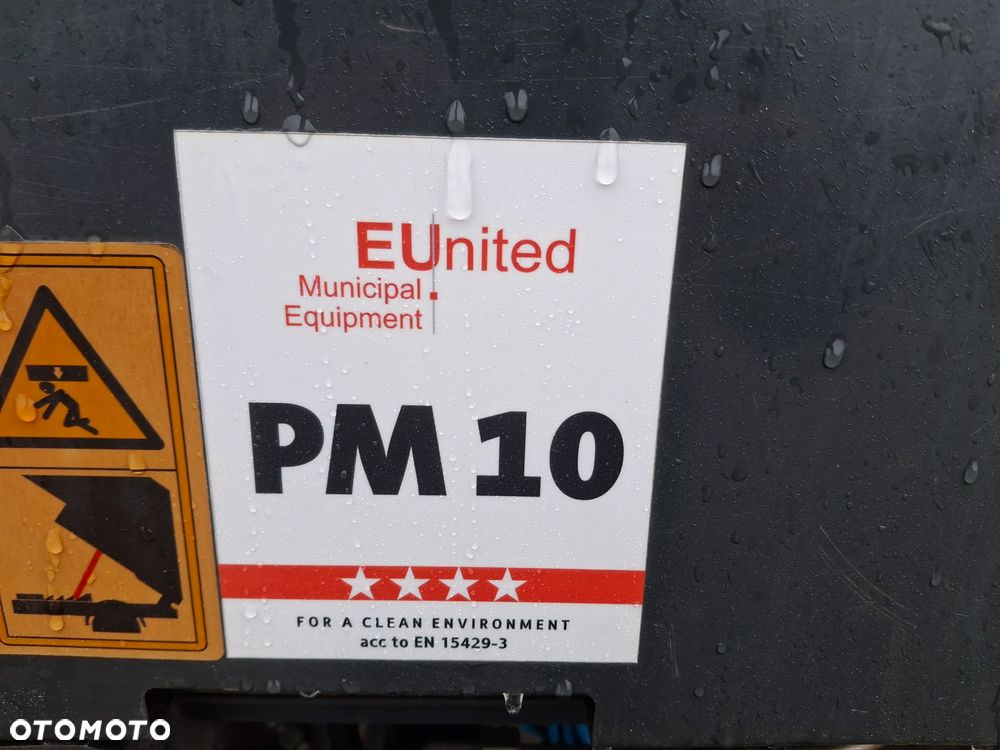 Renault Midlum 220 Zamiatarka Johnston Szczotki L/R Dodatkowy Silnik EUnited PM10 2014r Rura Do Liści - 3