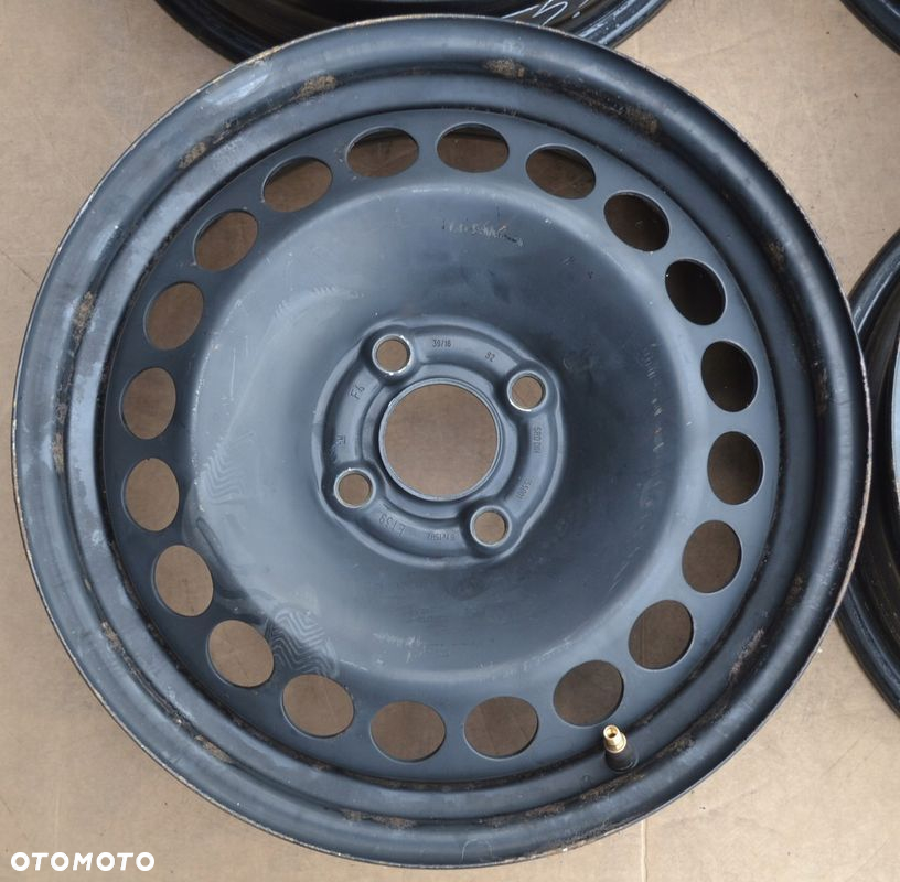 FELGA STALOWA OPEL FIAT 4x100 6J15 ET 39 x1szt F-539 - 4