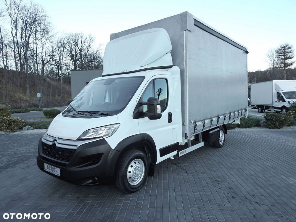 Citroën JUMPER PLANDEKA 10 PALET TEMPOMAT KLIMATYZACJA LEDY PNEUMATYKA 165KM - 18