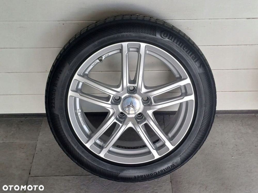 NR 577 Koła Zimowe Alufelgi Mercedes C-Klasa W205 225/50/17 Continental - 8
