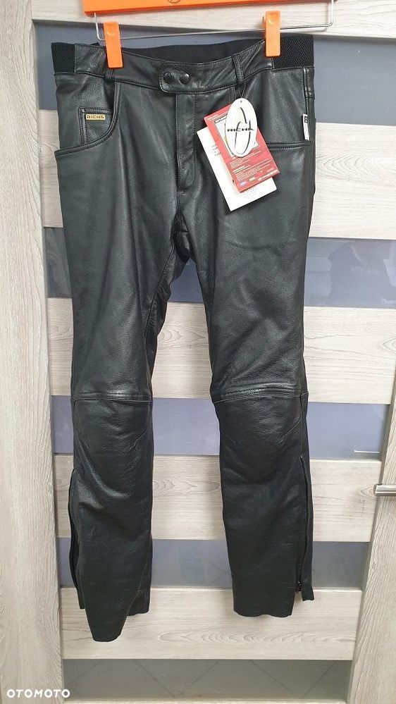 Spodnie Motocyklowe Skórzane RICHA Highlander  Rozmiar 50 (32) - 2