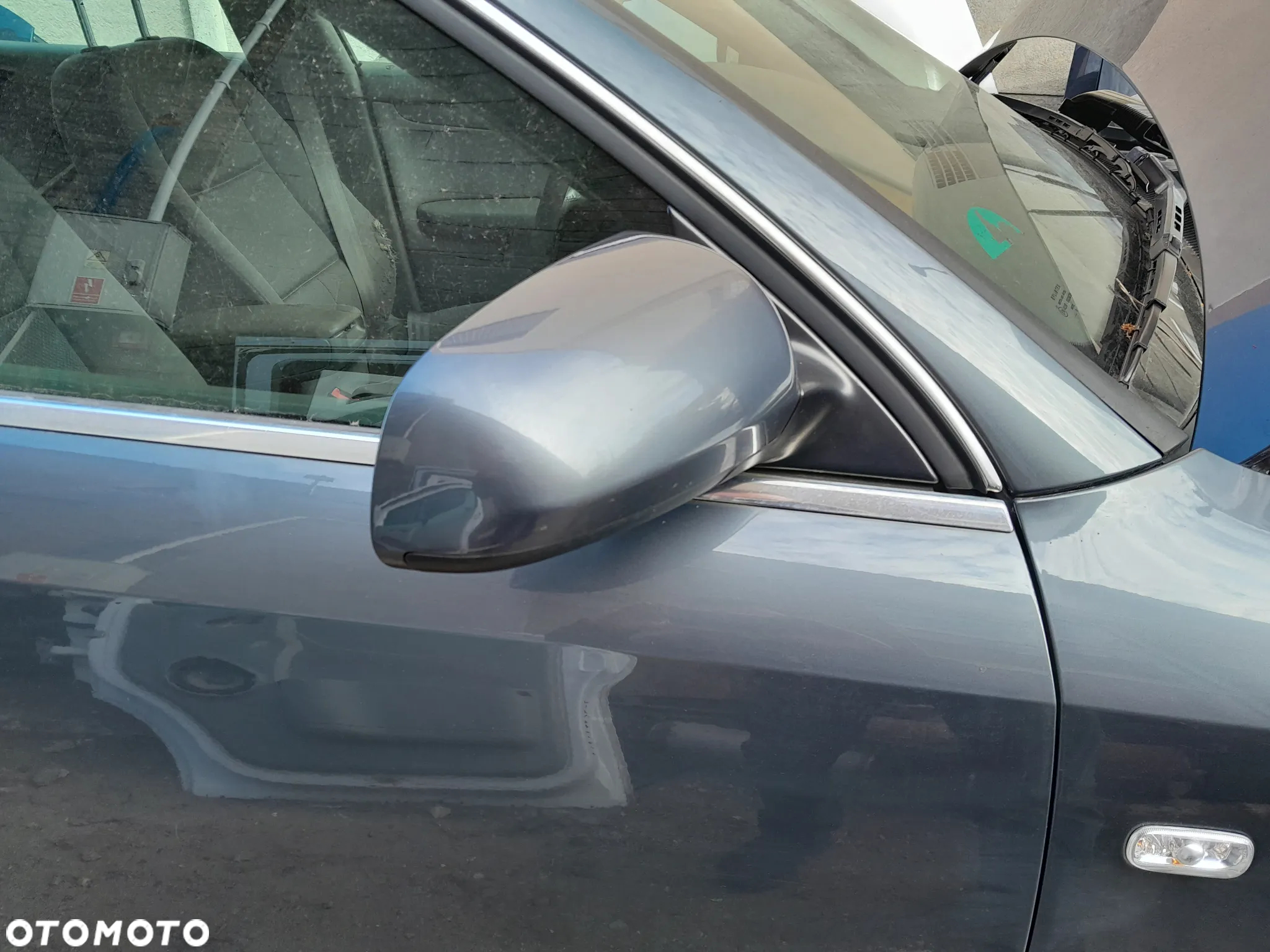 Lusterko zewnętrzne prawe AUDI A4 B6 LX7Z - 3