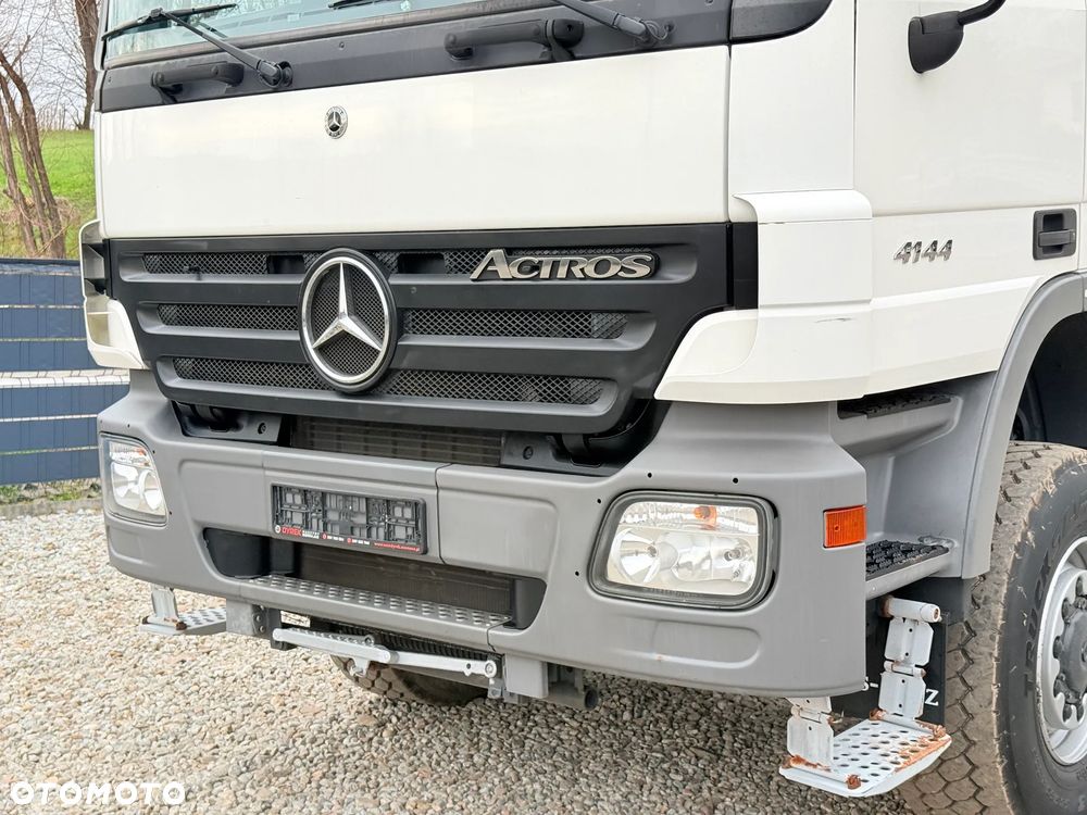 Mercedes-Benz * Mercedes 8x6  Actros 4144 * HDS Palfinger 150002 + FLY JIB PJ 170 * Dźwig * 40 TON * Wyciągarka * 35 Metrów * Kosz * - 3