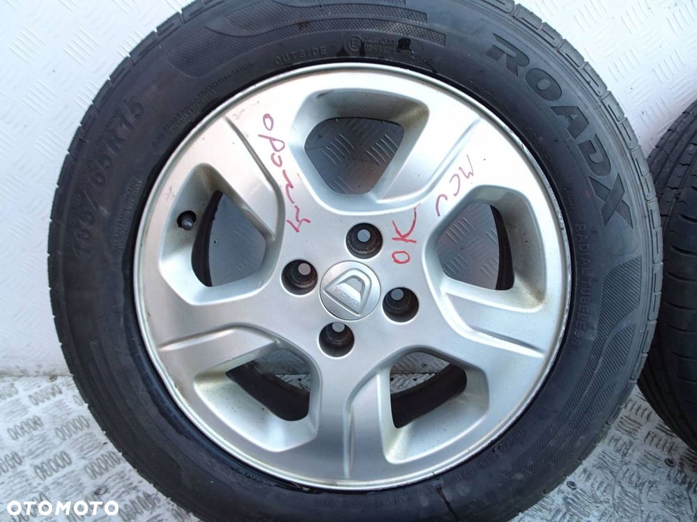 alufelgi z oponami kpl. dacia logan mcv ii 15" 4x100 et 40 - 9