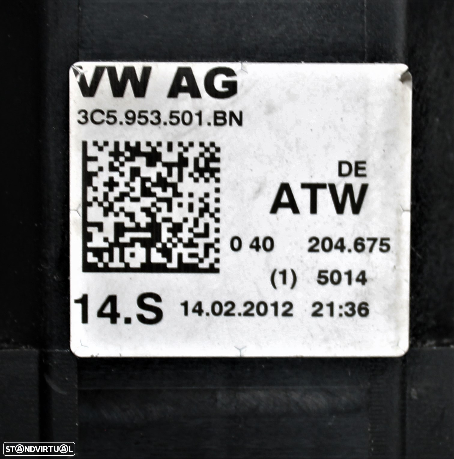 MANETES DAS LUZES E LIMPA PARA-BRISAS VW PASSAT CC - 6