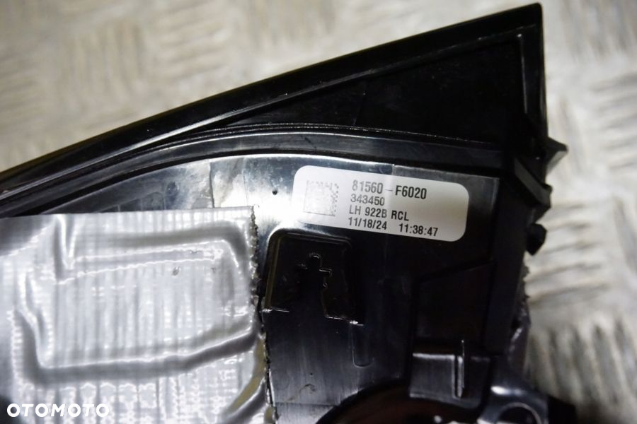 LEXUS NX 2022 - 2025 LAMPA TYLNA LED LEWA TYŁ USA - 8