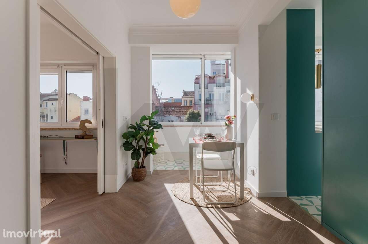 T1+1 | Vista Rio | Renovado | São Vicente - Grande imagem: 2/27