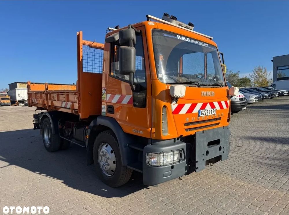 Iveco Eurocargo Wywrotka 3 str Hydroburta Specjalny Solarka Piaskarka Czołownica - 18