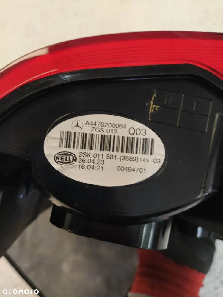 MERCEDES VITO 447 W447 LAMPA TYŁ TYLNA LEWA PRAWA ORYGINAŁ - 31