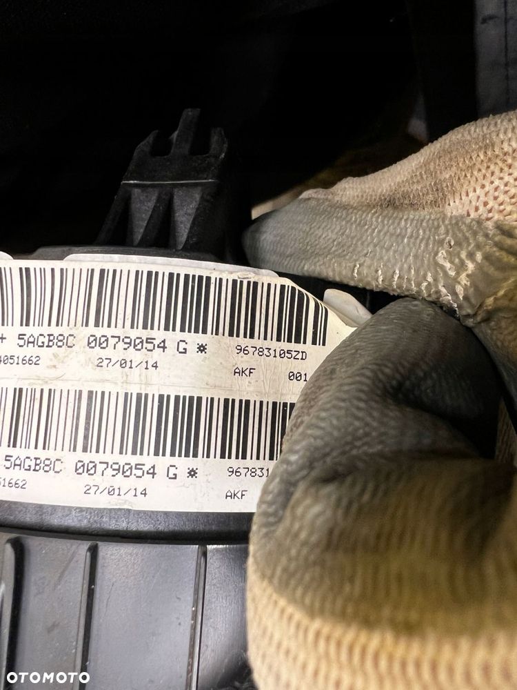 DESKA KONSOLA KOKPIT PULPIT 2 X AIRBAG PODUSZKI PEUGEOT 308 II T9 EU 2014R - 11