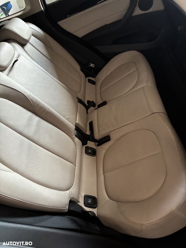 Scaune piele  bej cu incalzire bmw x1 f48 - 3