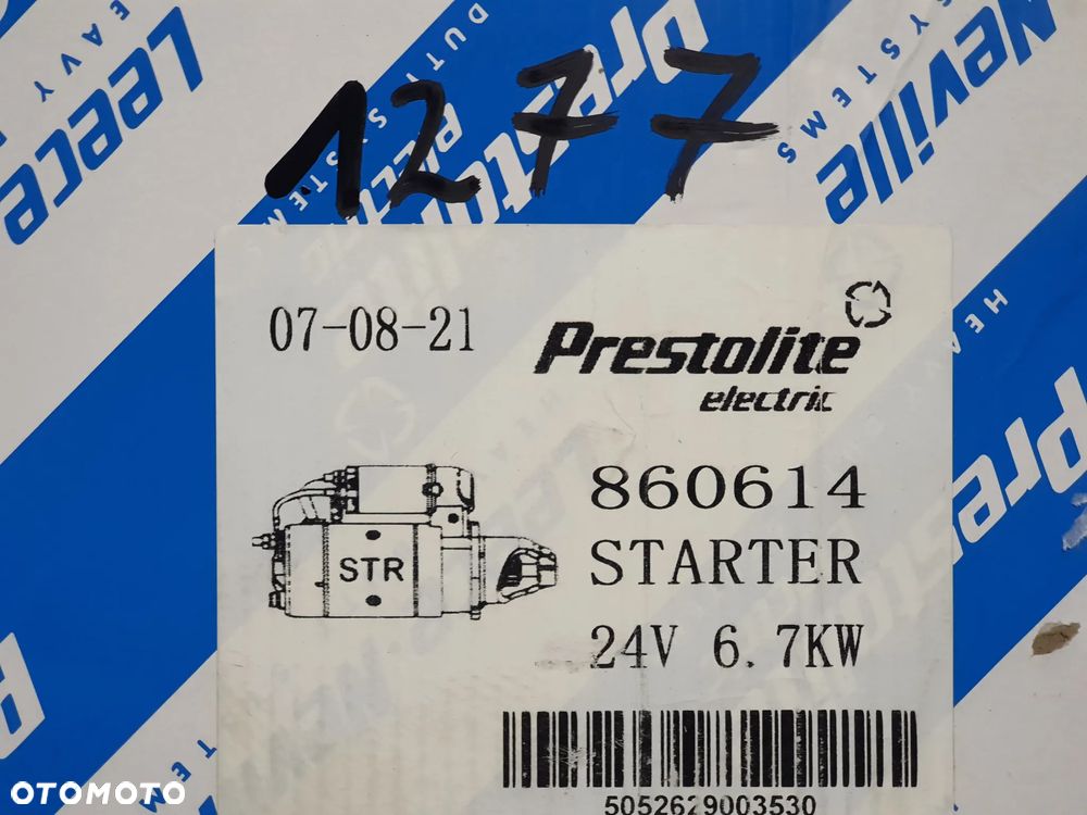 Rozrusznik 24V , 6.7 kW, Prestolite 860614, Scania - 6