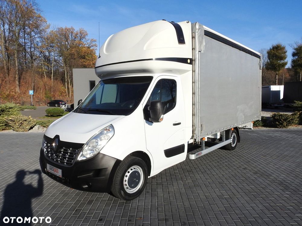 Renault MASTER PLANDEKA 10 PALET TEMPOMAT KLIMATYZACJA PNEUMATYKA  170KM - 19