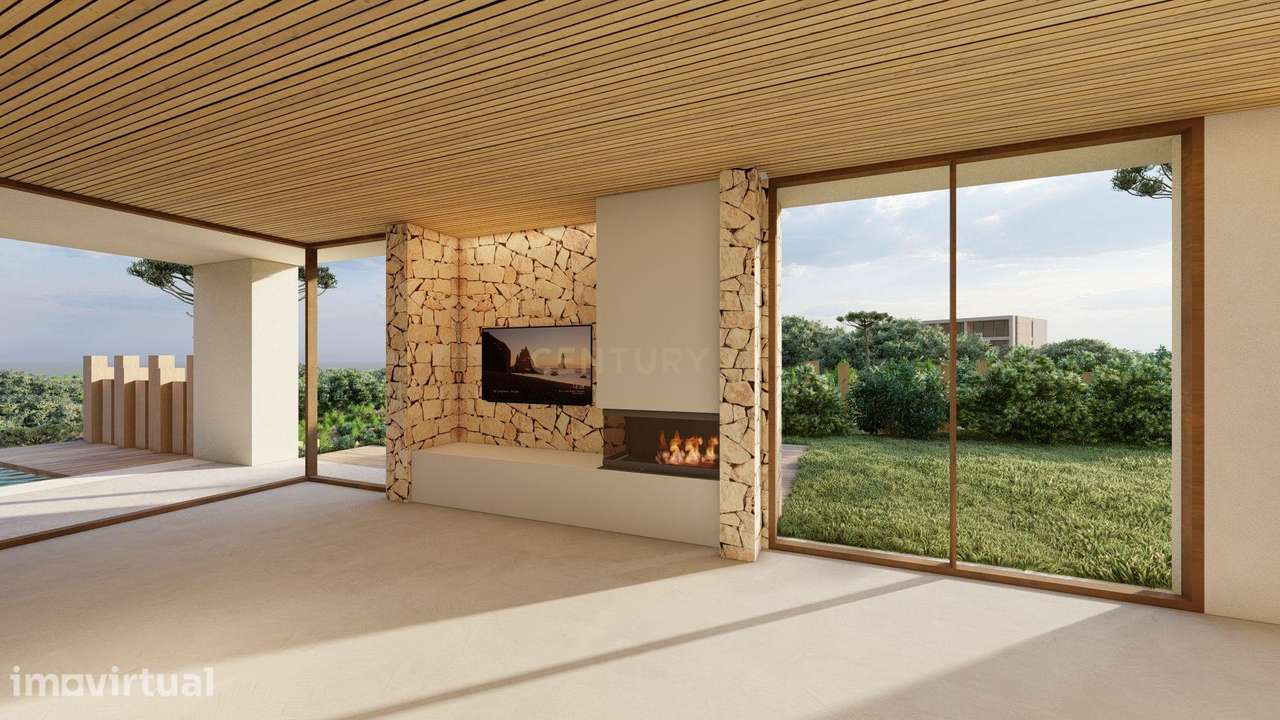 Moradia de Luxo T4 com jardim e piscina, adjacente ao golfe West Cliff - Grande imagem: 3/12