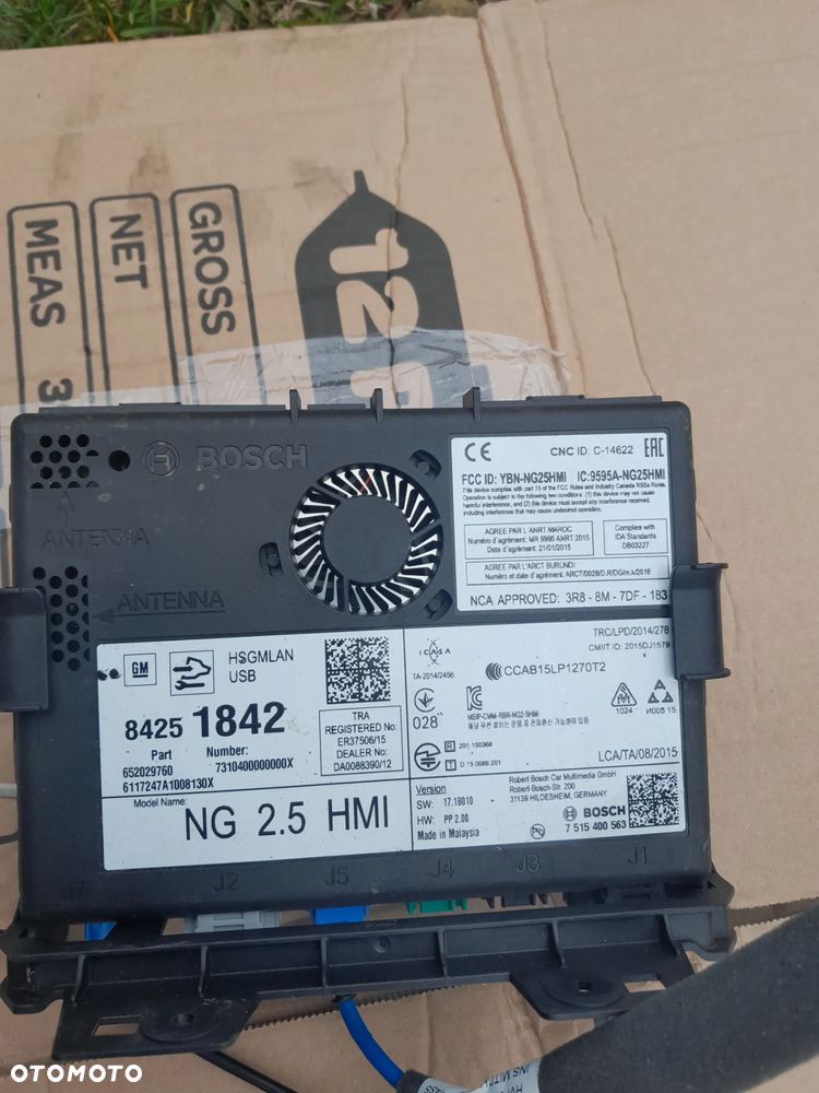 84251842 MODUŁ NAWIGACJI STEROWNIK OPEL INSIGNIA B ASTRA K MOKKA X - 2