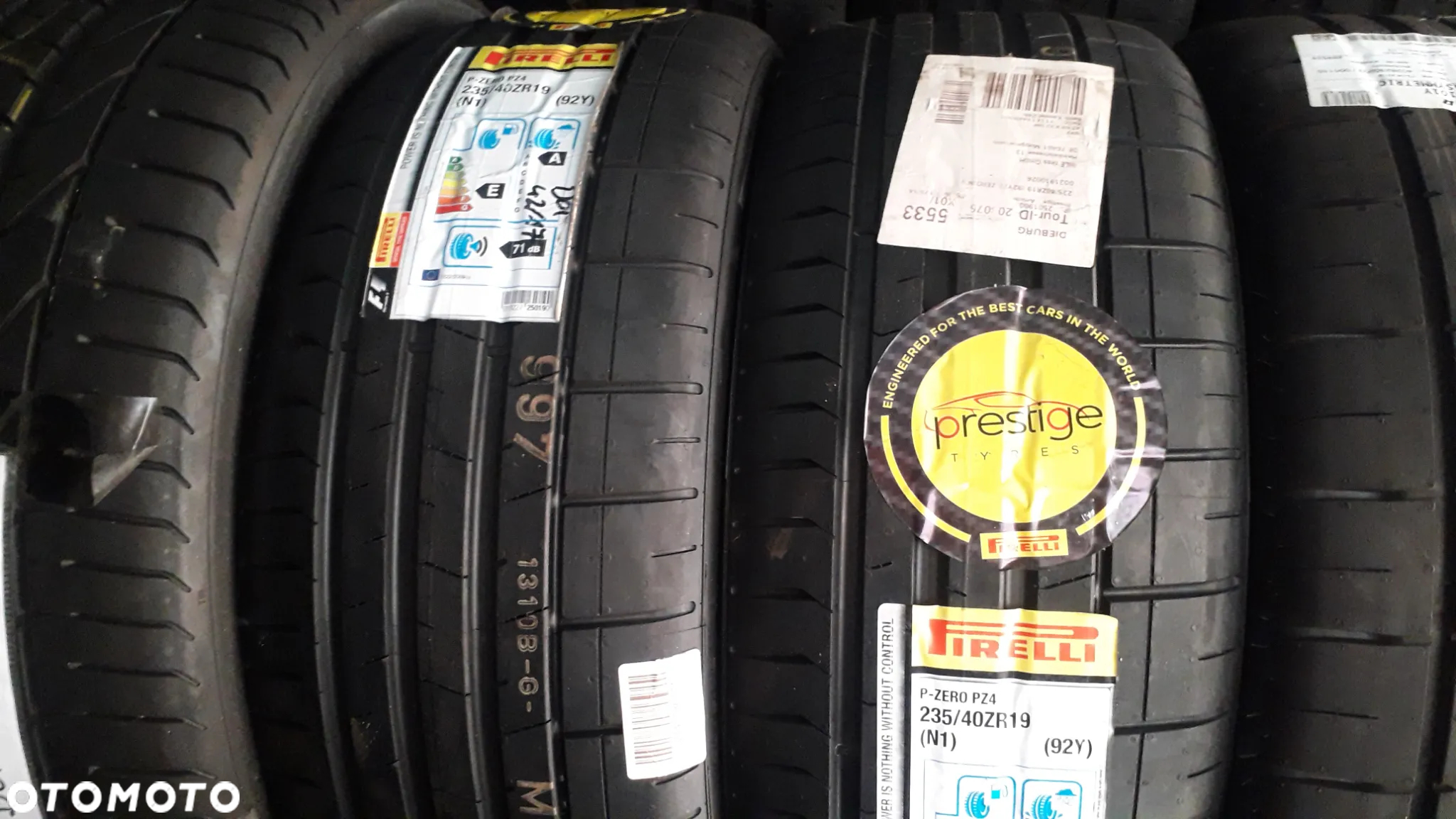 Opony letnie lato 235/40R19  235/40/19 Pirelli P zero para 2szt igła nowe - 4