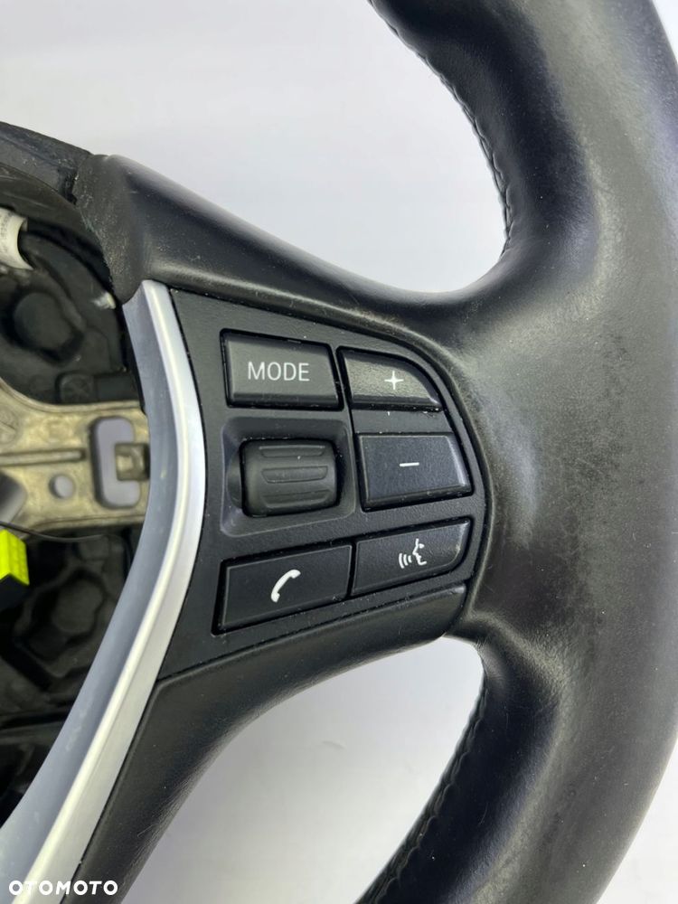 kierownica multifunkcyjna czarna skÓra gŁadka m-pakiet bmw f20 f21 f30 f31 - 7