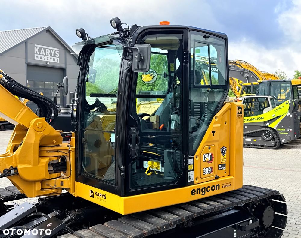 Caterpillar CAT 309 CR | 2024 | HIGH FLOW | ENGCON EC-OIL | CENTRALNE SMAROWANIE — wyjątkowa konfiguracja - 11