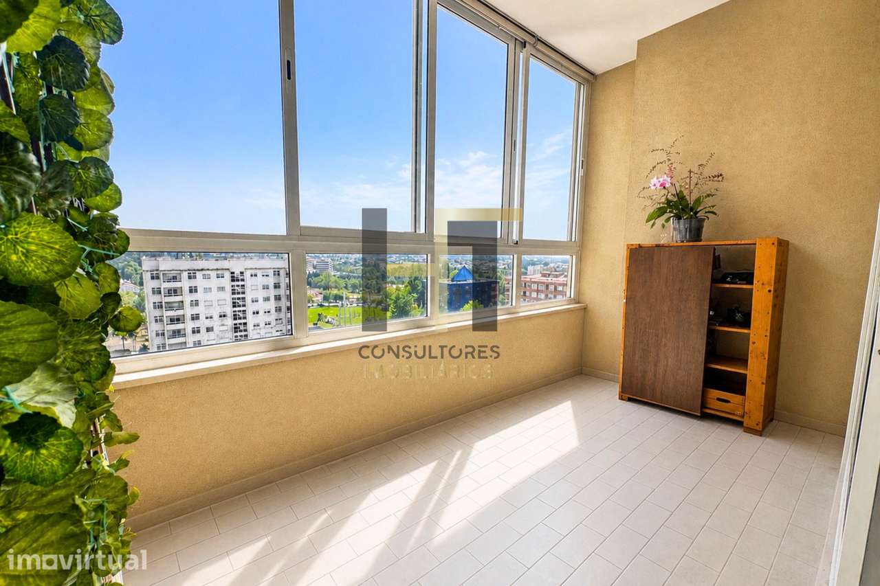 Apartamento T2 no Centro da Maia | 7.º Piso | Varanda Panorâmica | G - Grande imagem: 5/33