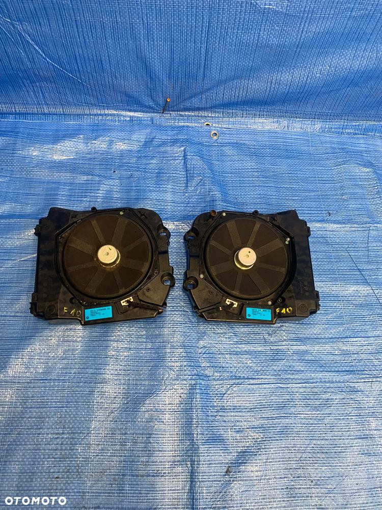 GŁOŚNIK NAGŁOŚNIENIE HIFI SUBWOOFER LEWY PRAWY BMW F10 F11 9169685 9169686 ORYGINAŁ - 1