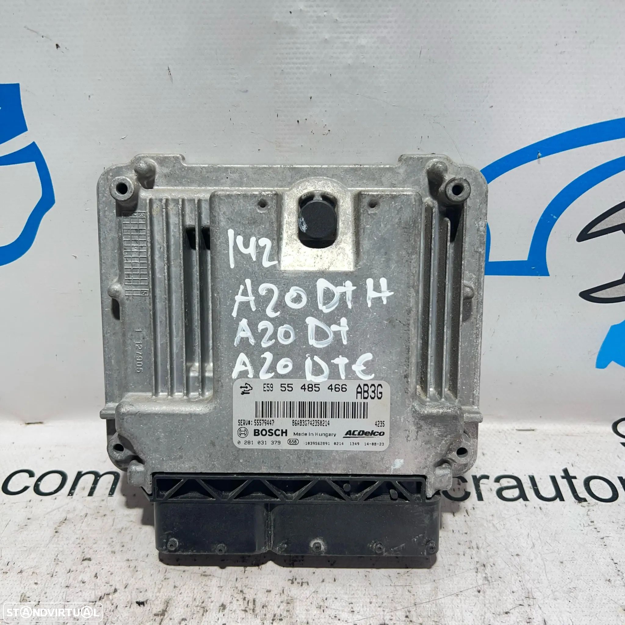 .Centralina Original Motor Bosch GM Opel 2.0 CDTi A20DTH A20DTE A20DT 55 485 466 / 0 281 031 379 - 1