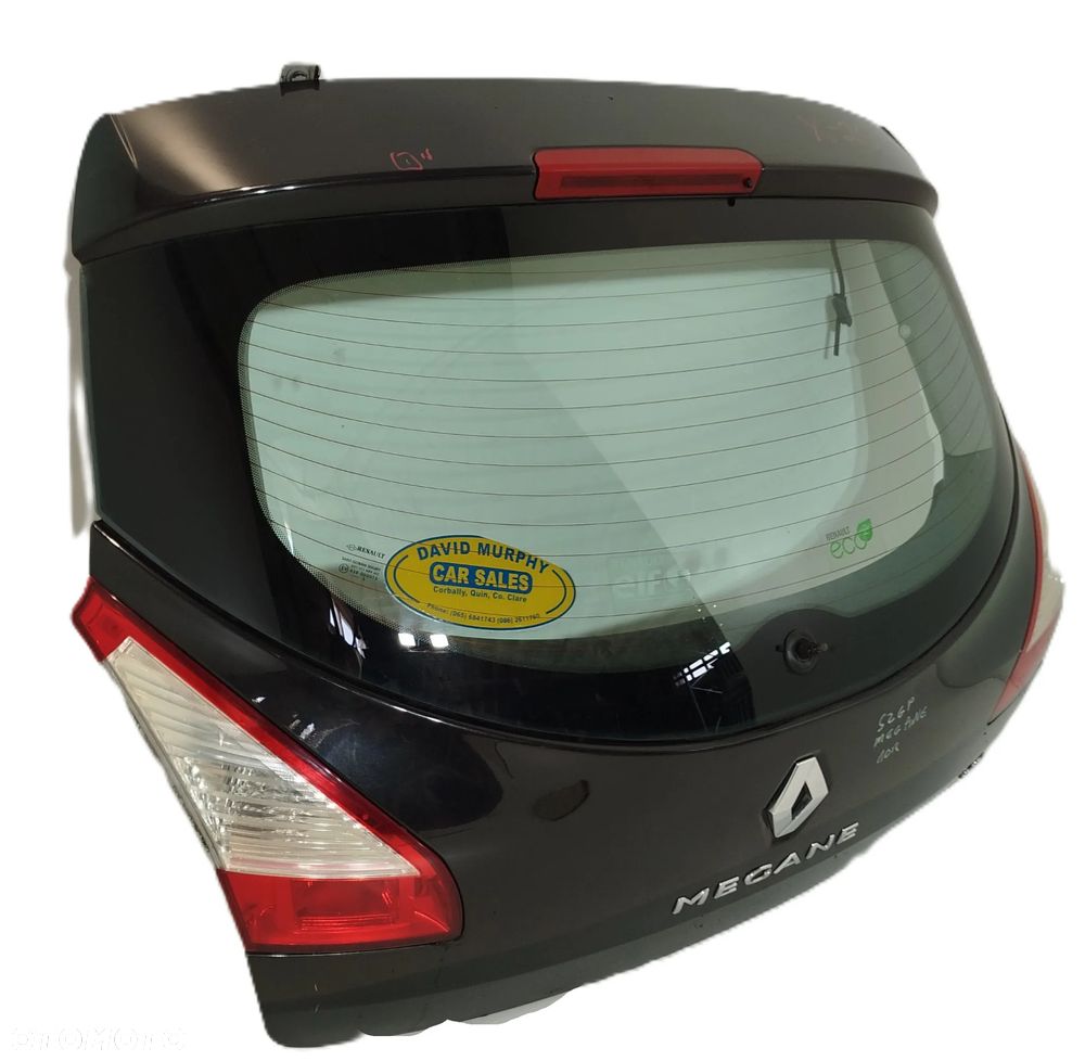 KLAPA BAGAŻNIKA TYLNA RENAULT MEGANE III 08-12 HB - 3