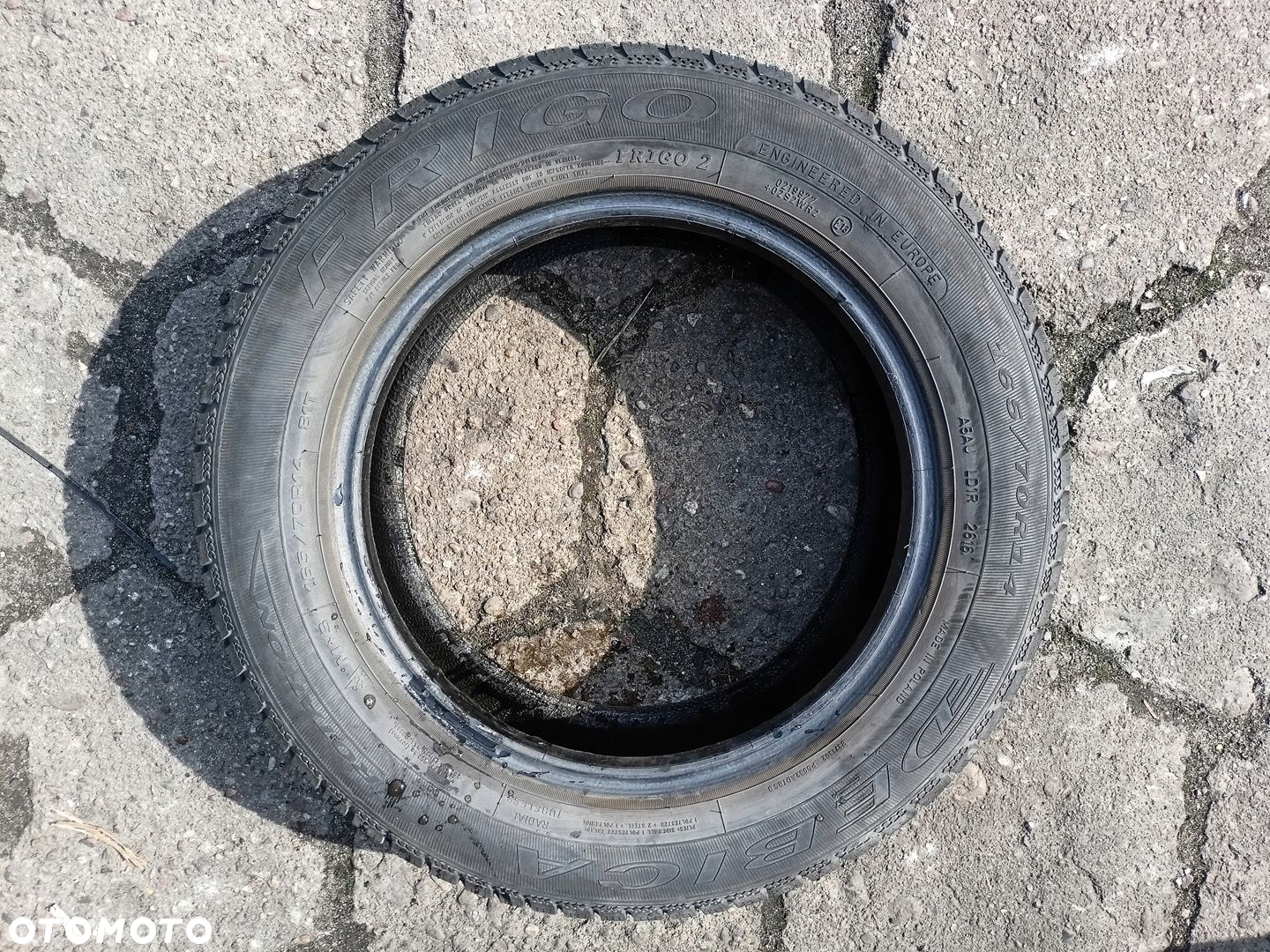 165/70R14 Dębica Frigo 2 opona pojedynka zima 5,3mm - 4