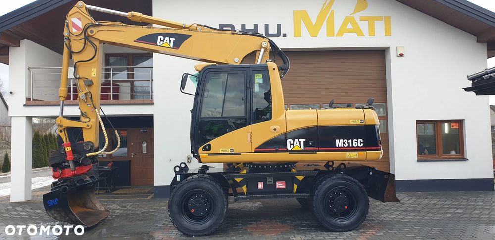 Caterpillar CAT 316C rok 2005 rototilt sprowadzony 7340mtg.