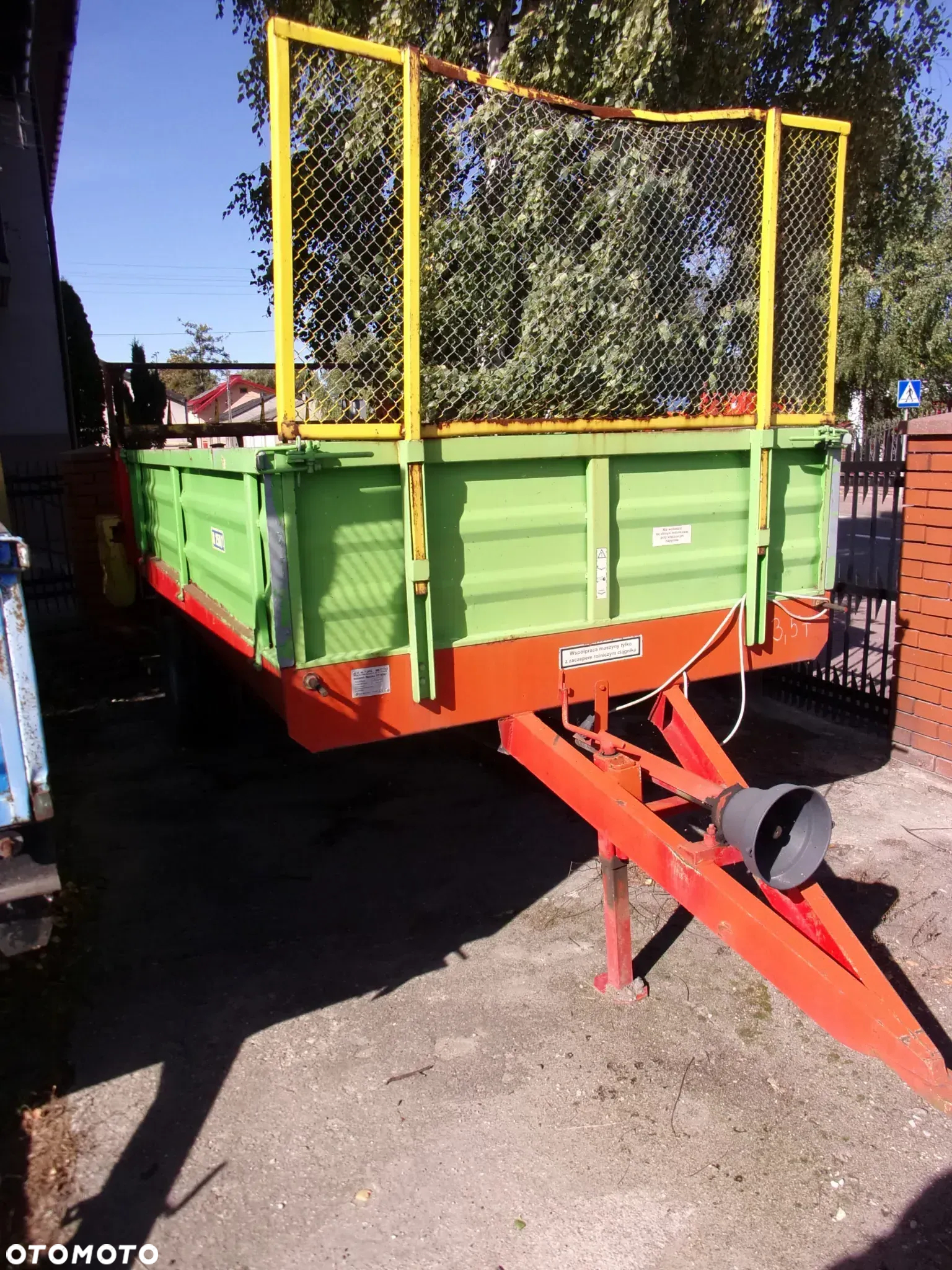 Inny Rozrzutnik obornika IGAMET N255 3,5 tony, Rostalski 4,0 tony, Jol-Met 4,5 tony, Metal-Fach 6 Ton, Carna Białostocka, Pronar, Roltrans - 14