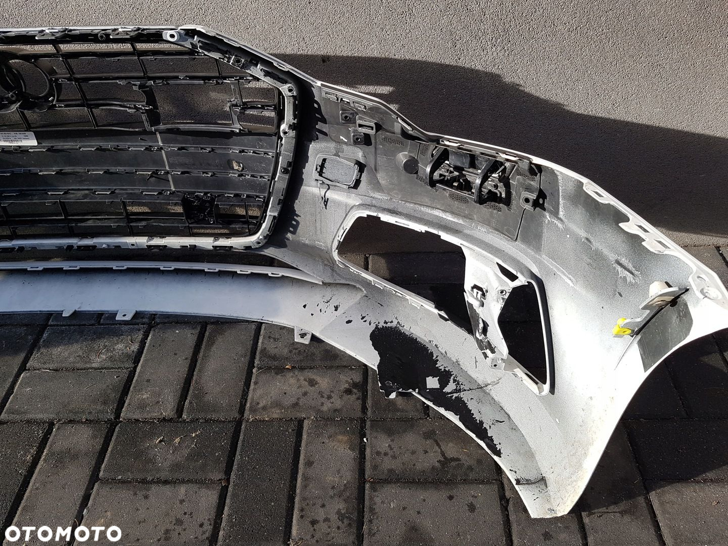 AUDI A6 C7 zderzak przód grill 4K0807437A - 12