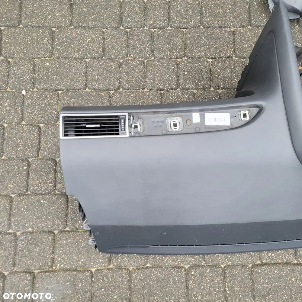 AUDI A6 C6 LIFT DESKA KONSOLA AIRBAG PASY CZARNA SOUL 4 RAMMIENNA KOMPLET - 11