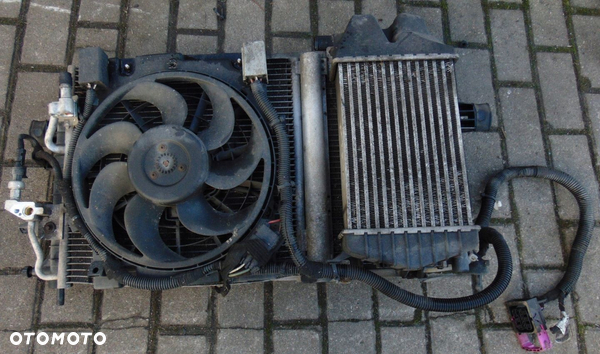 CHŁODNICA WODY KLIMATYZACJI WENTYLATOR OPEL ASTRA III H LIFT 1.7CDTI EUROPA