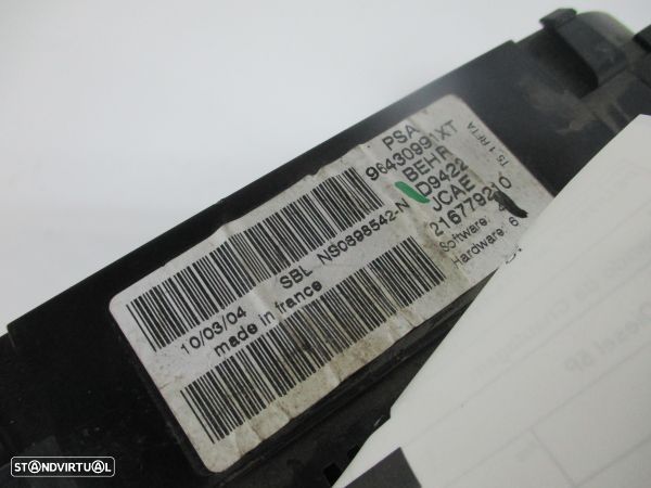 Comando Chaufagem Peugeot 307 (3A/C) - 4