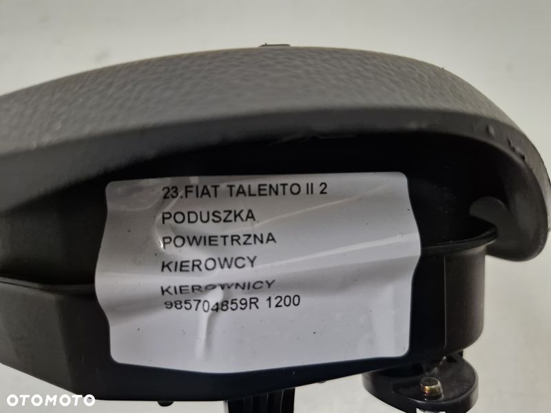 fiat talento ii 2 poduszka powietrzna kierowcy 985704859r - 6